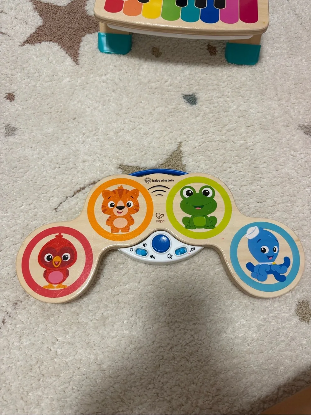 Baby Einstein Electronic Animal Tap Drum - Multicolor